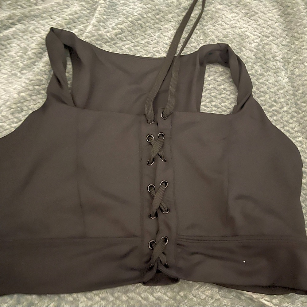 Black buffbunny sport bra from Nancy’s journey collab